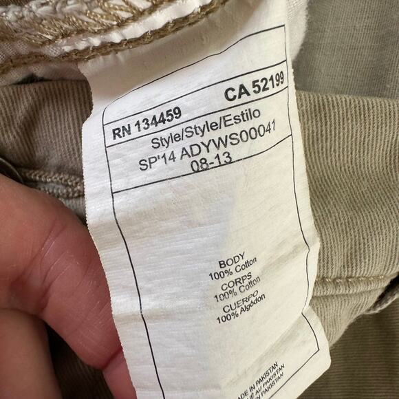 DC Men’s Chino Shorts Skate Baggy Khaki Size 32 - Picture 6 of 6